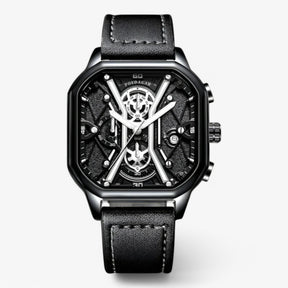 Bellamy | Luxe chronograaf voor heren - €25 : Bellamy | Luxe chronograaf voor heren in Zwart geld van Pantinoshop