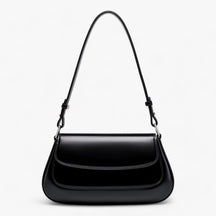 CHLOE | Leren Handtas - Versterk dagelijks je verfijning - €25 : Clea | Leren Handtas - Versterk dagelijks je verfijning in Zwart van Pantinoshop