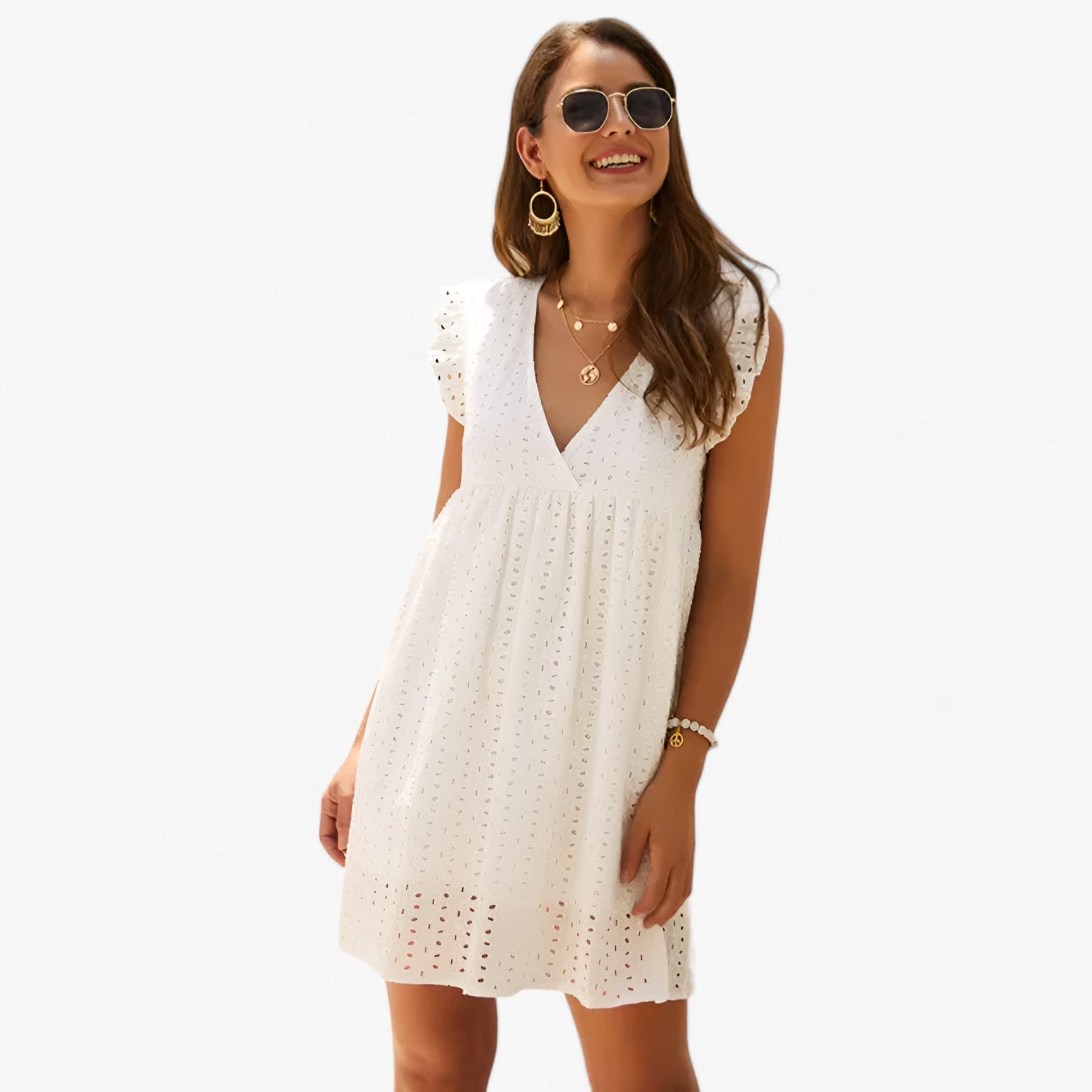 EMMA | Ultra Komfortabel Sommerkjole - Exceptionel Komfort til Varme Dage - Crème - EMMA | Ultra Komfortabel Sommerkjole €25 - Pantino
