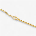 Pulsera dorada - Pulsera de eslabones eterna
