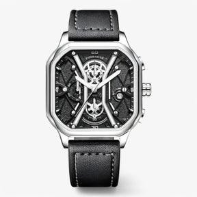 Bellamy | Luxe chronograaf voor heren - €25 : Bellamy | Luxe chronograaf voor heren in Wit Zilver van Pantinoshop