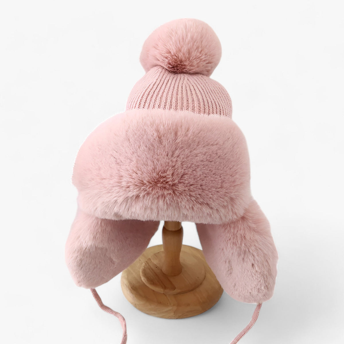 accessories : Nina | Lei Feng Hut - Dikke warmte met elegante oorkleppen in Roze Volwassen van Pantinoshop