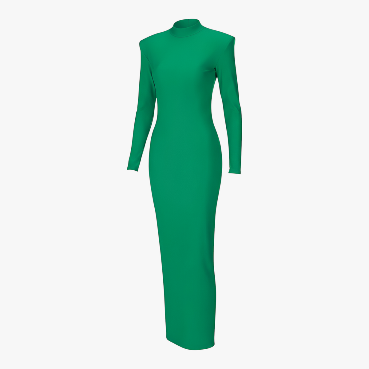 dress : Lilia | Dames Elegante Maxi Jurk Met Lange Mouwen in van Pantino