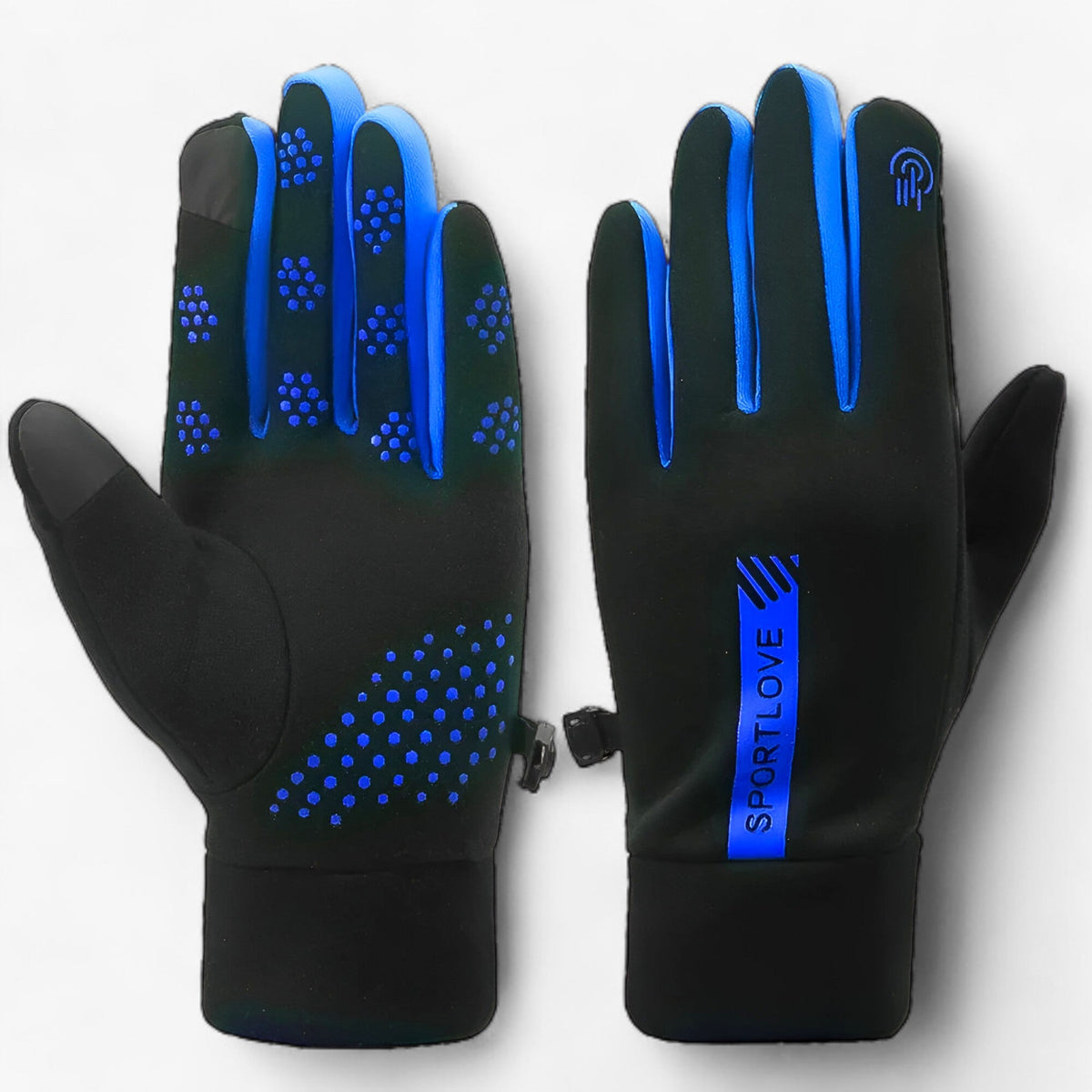 GlacierGuard | Winterhandschoenen - Warme en waterdichte bescherming - Blauw (Heren) - GlacierGuard | Winterhandschoenen - Warme en waterdichte bescherming - €25 - Pantino