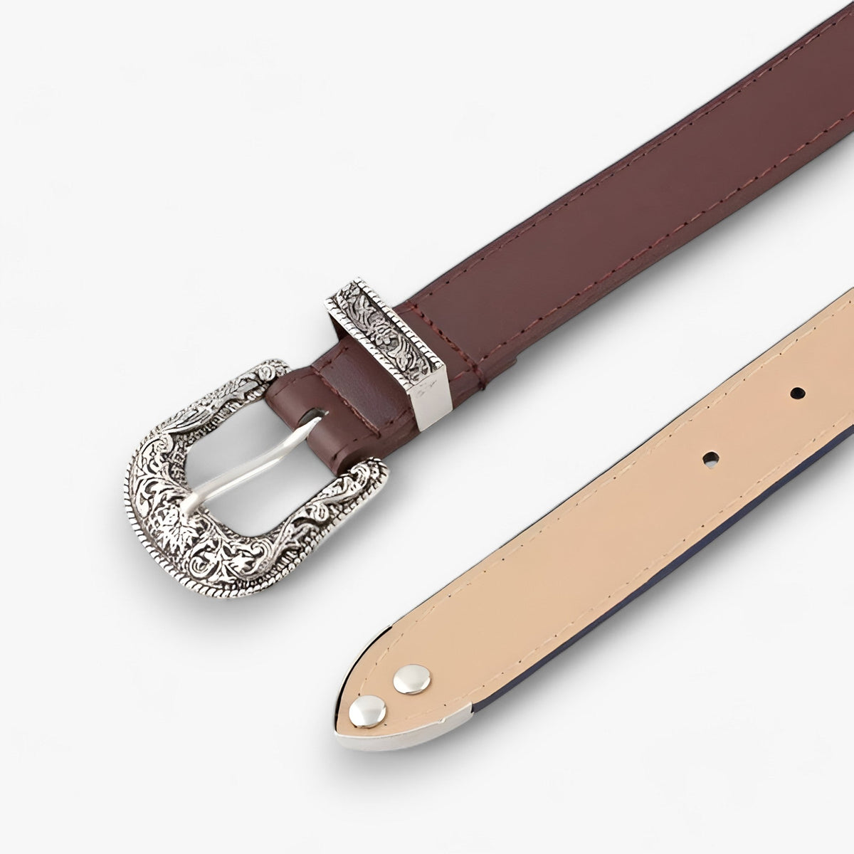 men's fashion : MAVEN | Stilet leren riem - Vintage-stijl & duurzaamheid in van Pantinoshop