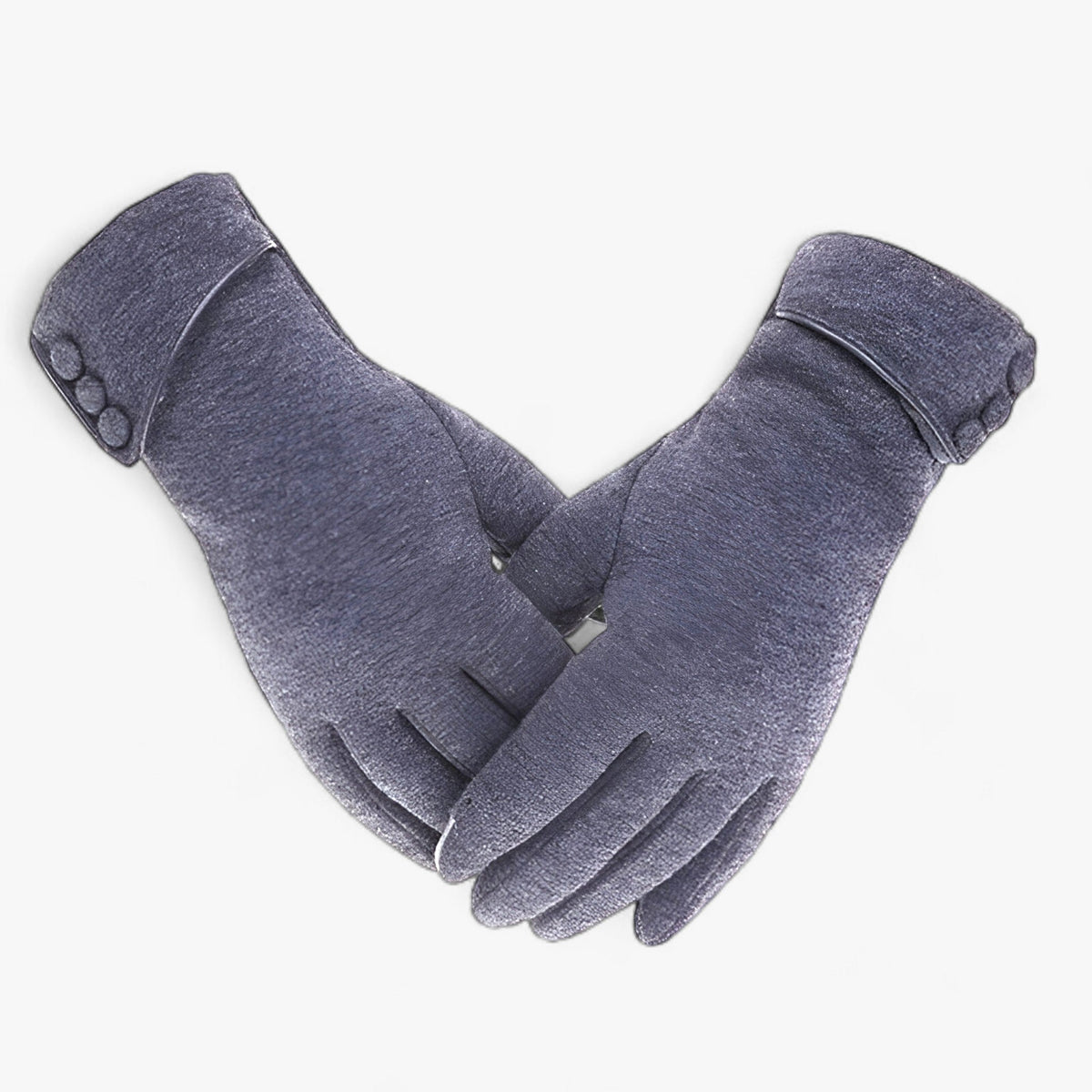 WarmComfort | Herfst Winter Fleece Gevoerde Handschoenen - Knus & Touchscreen Voorbereid - Grijs - WarmComfort | Herfst Winter Fleece Gevoerde Handschoenen - Knus & Touchscreen Voorbereid - €25 - Pantino