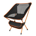 Silla de Camping Exterior Cómoda de Nylon - Roja