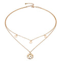 Wereldbol Ketting Deluxe - Goudkleurig