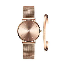 Hannah Martin zilverkleurig roestvrijstalen dameshorloge - elegante, trendy Milanese mesh-armband