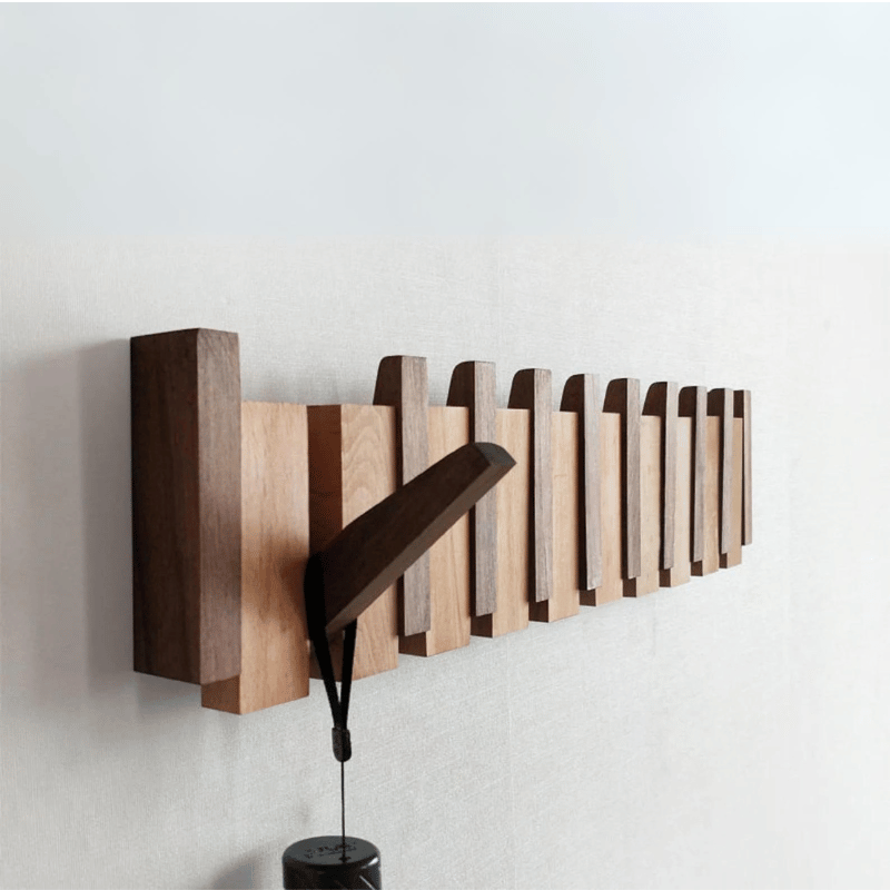 Houten piano kapstok - Multi Hout - - Pantino