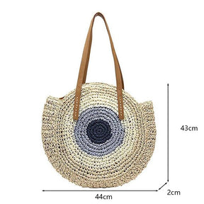 Livia Woven Tote – Ruime Gevlochten Schoudertas met Tijdloze Look Livia Woven Tote – Ruime Gevlochten Schoudertas met Tijdloze Look