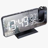gadgets : Aton | Slimme Wecker - FM Radio & LED Display met 180° Uurprojectie in Zwart van Pantinoshop