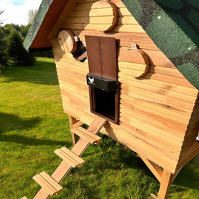 Automatische Solar Deur PRO+ voor Kippenhok - Lichtsensoren & Slimme Timer