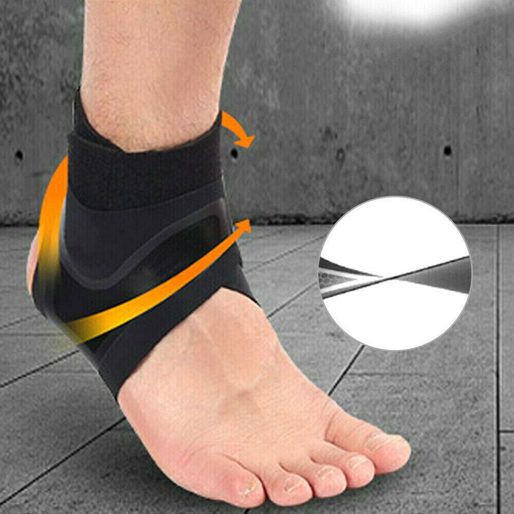 Footpro - Enkelbrace voor pijnverlichting - Zwart - Body care - Pantino