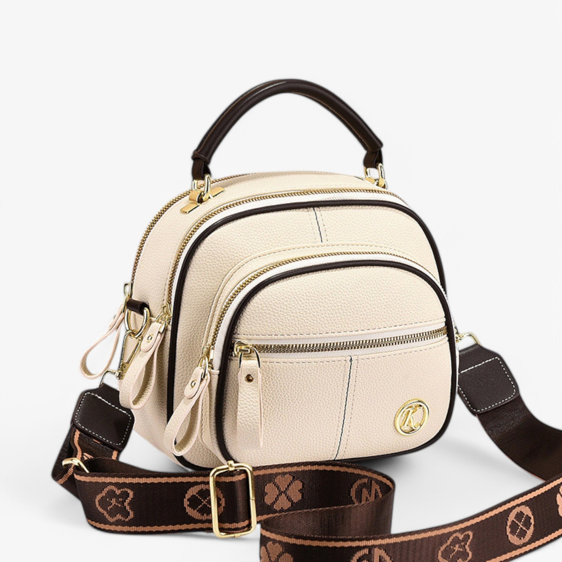 Bag : LuciaCinghia™️ tas in Beige van Pantino