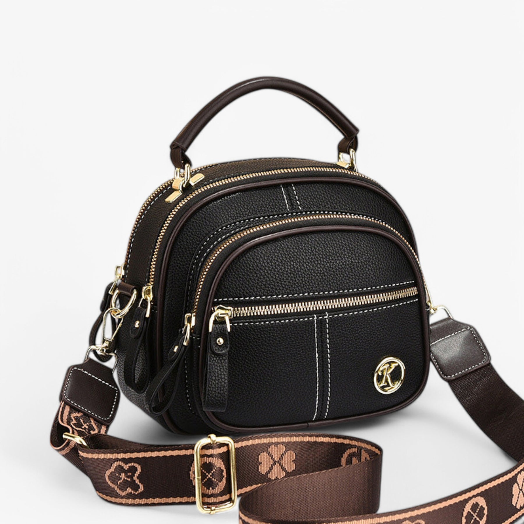 Bag : LuciaCinghia™️ tas in Zwart van Pantino