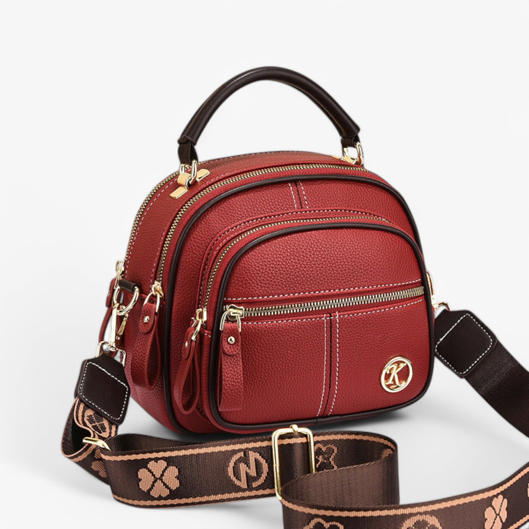 Bag : LuciaCinghia™️ tas in Bourgondië van Pantino
