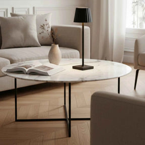 Lampe de Table LED Sans Fil avec Batterie Rechargeable et Commande Tactile Aluminium