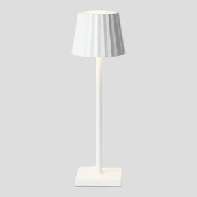 Bezprzewodowa lampa stołowa LED z akumulatorem i dotykowym sterowaniem, aluminium