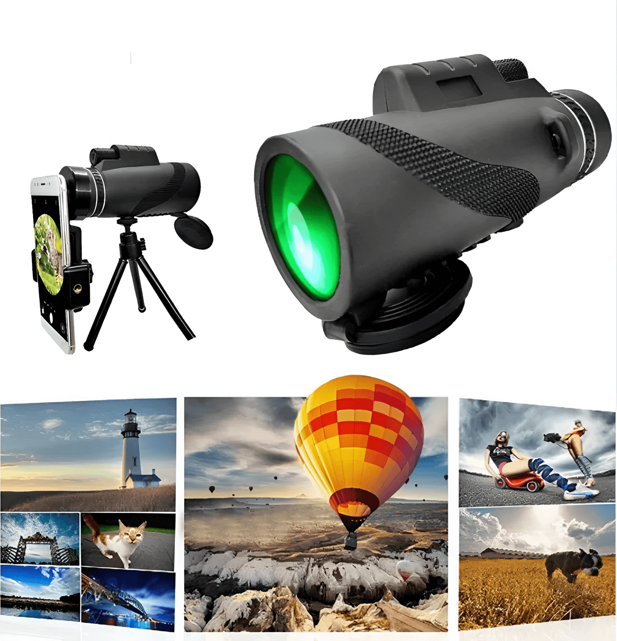 outdoor equipment : Telescope Pro+ Krachtige Telescoop voor Lange Afstanden (Complete Set T.w.v €70) Heren in van Pantino