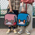 ToonBackpack - Slip din tegneserieånd løs på farten - Sort