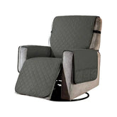 : Universele Zachte Fauteuil Hoes in Grijs van Pantino