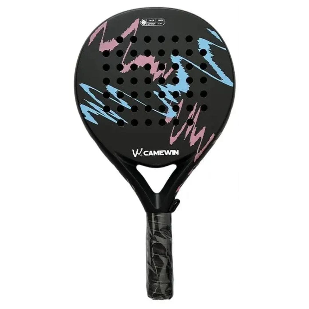 Vardi Dante™ Carl Padelracket | Lichtgewicht & Duurzaam - Paars - Padel Tennis Raquets - Pantino