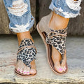 Sandali ortopedici da donna - Sandali - Beige leopardato