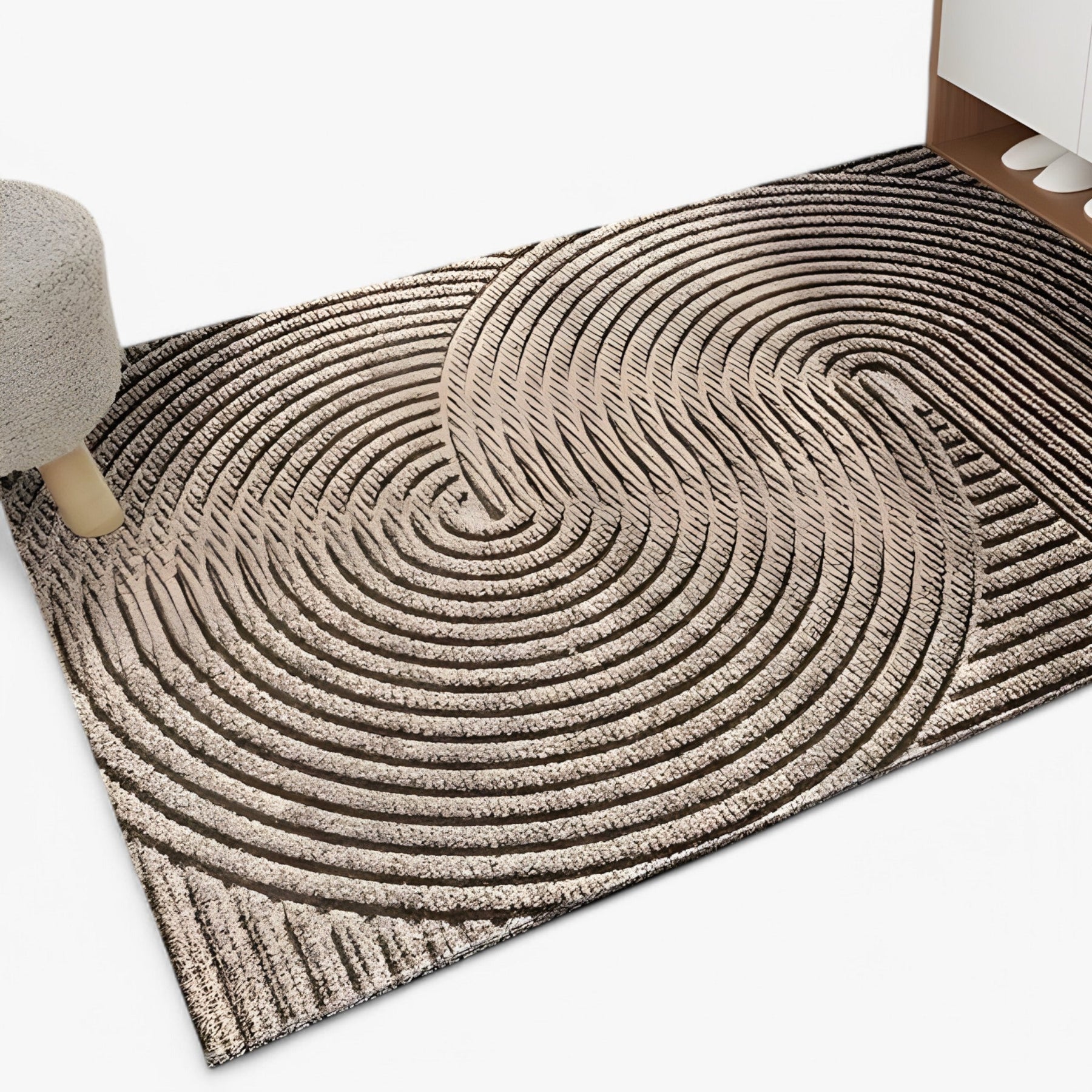 home & garden : Anker | Moderno antislip deurmat in Khaki van Pantinoshop