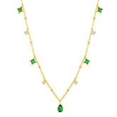 Crystal Emily Ketting - Goud - Necklace - Pantino