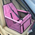 Asiento de coche seguro para mascotas - Rosa