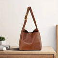 Borsa a Spalla Vera Marrone - Borsa