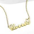 Collar de oro - Collar clásico elegante con nombre