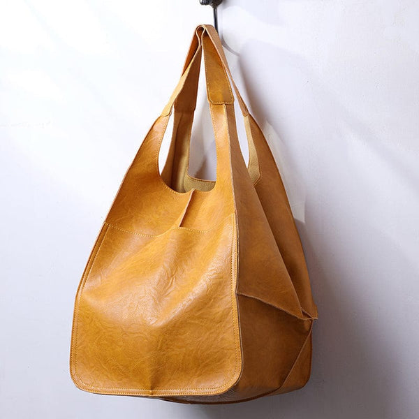 Vintage Bag™ | Toegankelijke en toch elegante tas - Geel - Vintage Bag™ | Toegankelijke en toch elegante tas - Pantino