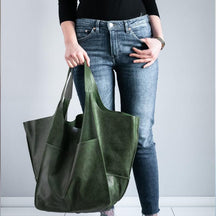 Vintage Bag™ | Toegankelijke en toch elegante tas - Groen - Vintage Bag™ | Toegankelijke en toch elegante tas - Pantino