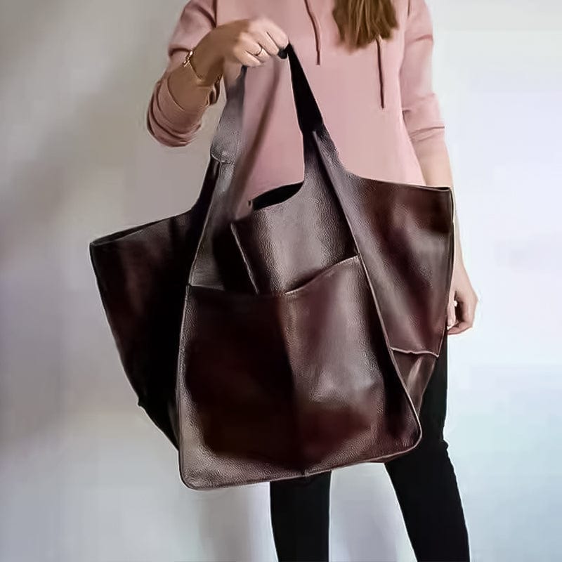 Vintage Bag™ | Toegankelijke en toch elegante tas - Khaki - Vintage Bag™ | Toegankelijke en toch elegante tas - Pantino