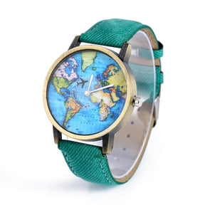 Vintage Traveler's Leather Watch - - Travel - Pantino