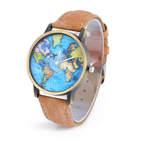 Vintage Traveler's Leather Watch - - Travel - Pantino