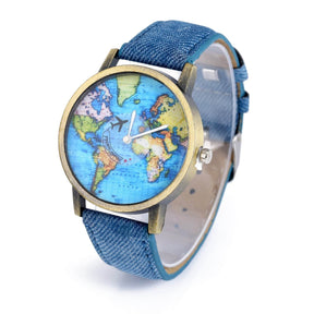 Vintage Traveler's Leather Watch - - Travel - Pantino