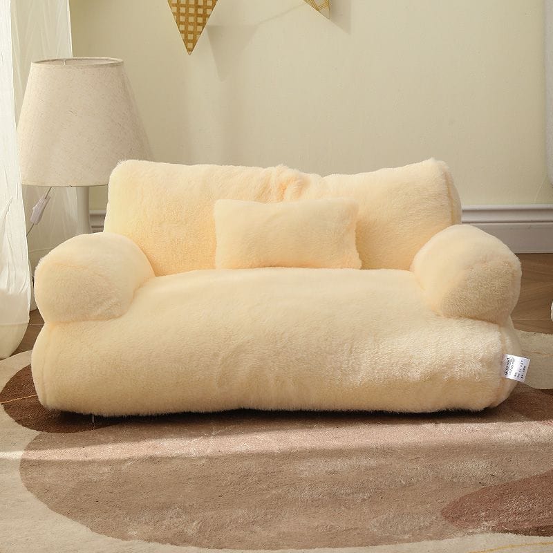 WarmSofa | Kalmerende sofa voor huisdieren  Pantino Beige M-55cm 
