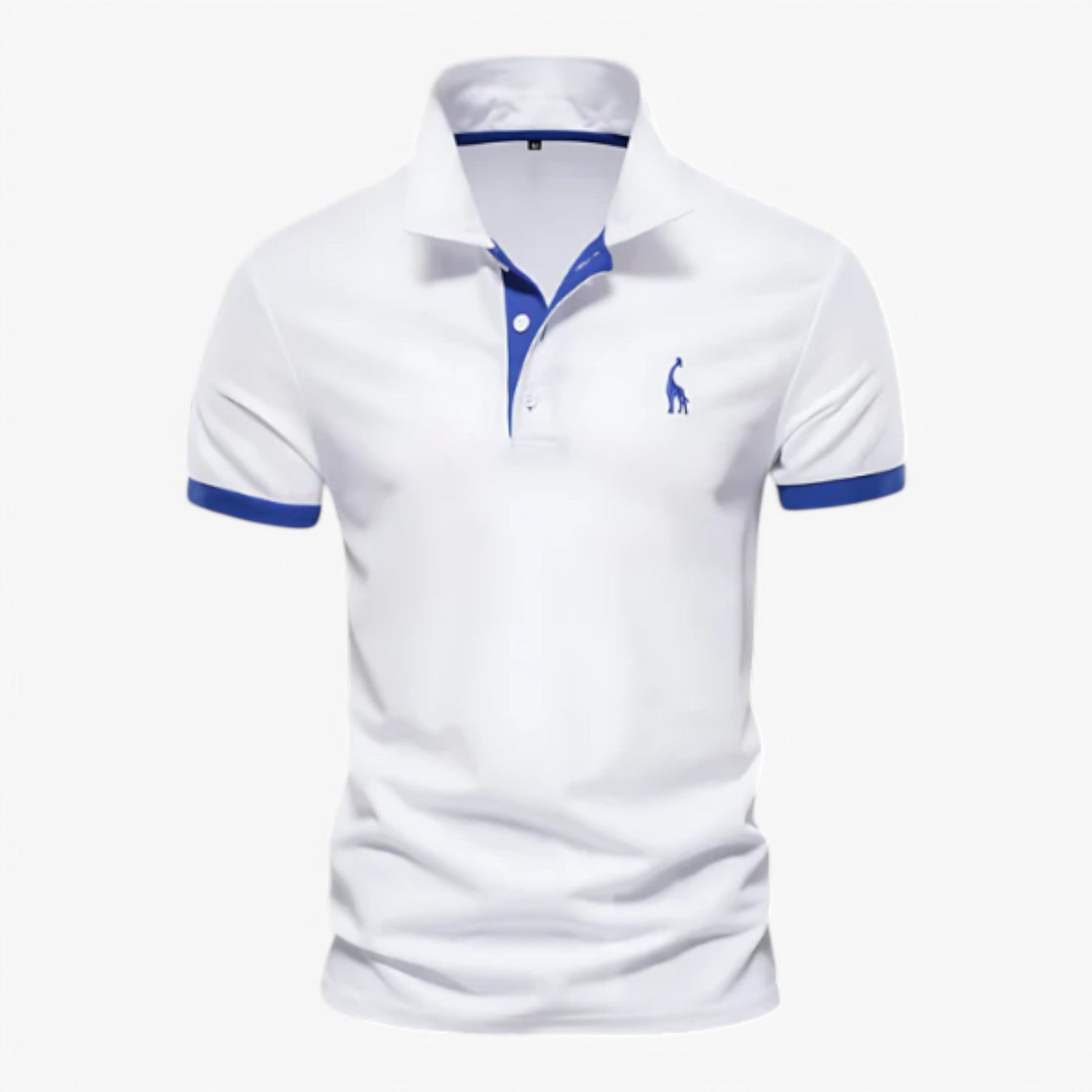Polo Heren Korte Mouwen van Katoen Slim Fit - Diverse Kleuren en Maten