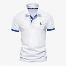 Polo Heren Korte Mouwen van Katoen Slim Fit - Diverse Kleuren en Maten