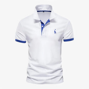 Polo Heren Korte Mouwen van Katoen Slim Fit - Diverse Kleuren en Maten