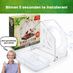 Window Bird Feeder | Gezellige Lentedagen. - - - Pantino