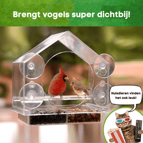 Window Bird Feeder | Gezellige Lentedagen. - - - Pantino