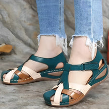 Lisa | Luxe Comfort Zijden Sandalen - Elegante Dames Sandalen voor Verfijnde Stijl en Gemak - Groen - Lisa | Luxe Comfort Zijden Sandalen - Elegante Dames Sandalen voor Verfijnde Stijl en Gemak - € - Pantino