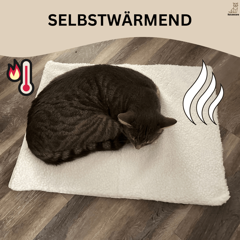Zelfverwarmend kattenverwarmingsmat Kattenmand Pantino   