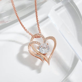 ZirconHeart - Liefde ketting - Goud - - Pantino