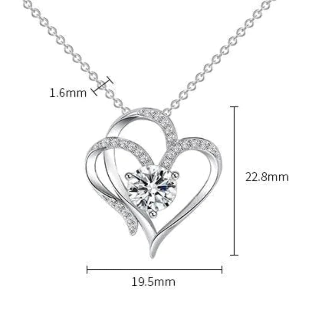 ZirconHeart - Liefde ketting - - - Pantino