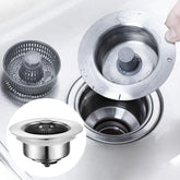 : Sink - Filter voor gootsteenafvoer (1 + 1 gratis) in Accessoires tegen geurtjes in de gootsteen (1 stuks) van Pantino